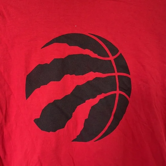 Toronto Raptors Red Shirt - Picture 2 of 4